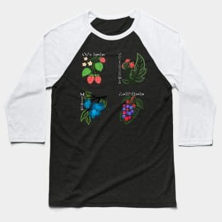 Ojibwe Berries 01 Baseball T-Shirt